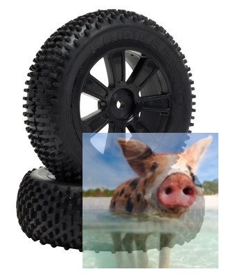 Koła VTEC KAMIKAZE 10 4WD PRE-GLUED TYRE FRONT Buggy 1:10 2 szt. Koła VTEC KAMIKAZE 10 4WD PRE-GLUED TYRE FRONT Buggy 1:10 2 szt.