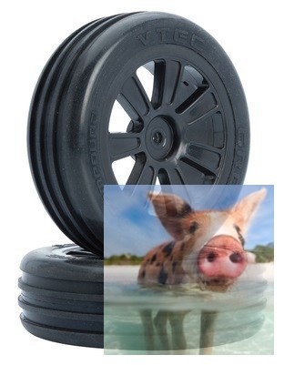 Koła przednie VTEC GROOVE 2WD PRE-GLUED TYRE Buggy 1:10 2 szt. Koła przednie VTEC GROOVE 2WD PRE-GLUED TYRE Buggy 1:10 2 szt.