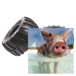 Opony Monster Truck 2szt - 08009