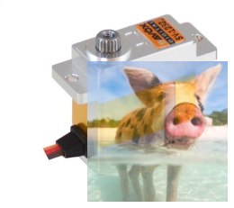SAVOX Micro Metal HV Metal Gear Servo (micro, 4kg/6.0V, 0.06sek/60*)