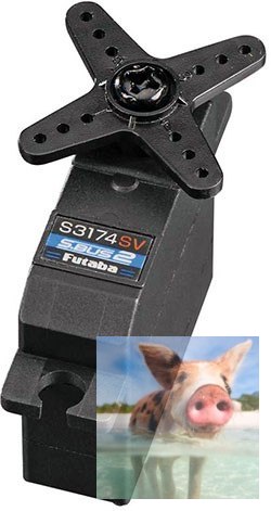 Serwo Futaba S3174SV (mini, 3.53kg/6.0V, 0.20 sec./60*)