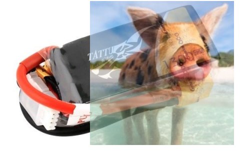 1300mAh 11.1V 75C TATTU Gens Ace 1300mAh 11.1V 75C TATTU Gens Ace