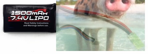 1500mAh 25C 7.4V LiPo Mini Tamiya do Himoto 1:12 1500mAh 25C 7.4V LiPo Mini Tamiya do Himoto 1:12