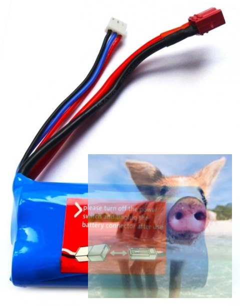 1500mAh 7.4V Li-Ion T-Dean WL 1500mAh 7.4V Li-Ion T-Dean WL