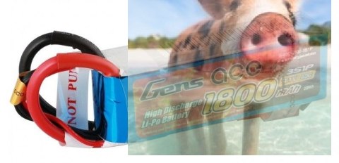 1800mAh 11.1V 40C Gens Ace 1800mAh 11.1V 40C Gens Ace