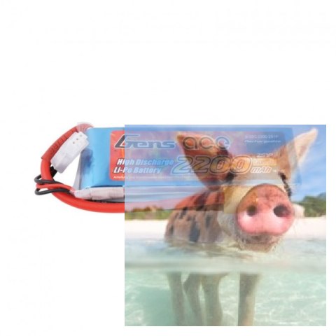 2200mAh 7.4V 25C Gens Ace XT60 2200mAh 7.4V 25C Gens Ace XT60