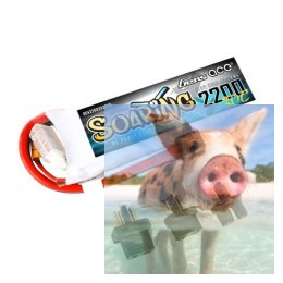 2200mAh 7.4V 30C SOARING Gens Ace EC3/XT60/T-dean