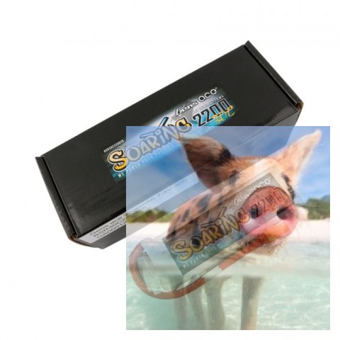2200mAh 7.4V 30C SOARING Gens Ace - XT60 2200mAh 7.4V 30C SOARING Gens Ace - XT60