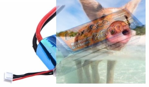2600mAh 11.1V 25C Gens Ace 2600mAh 11.1V 25C Gens Ace
