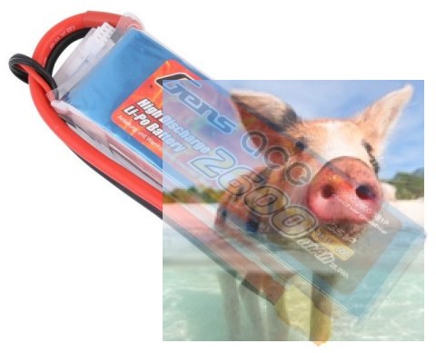2600mAh 11.1V 60C XT60 Gens Ace 2600mAh 11.1V 60C XT60 Gens Ace