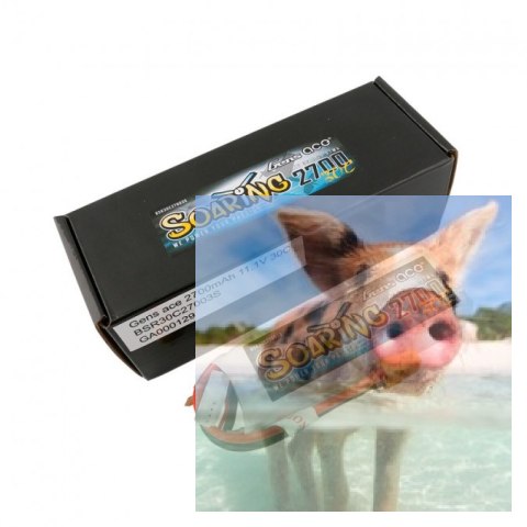 2700mAh 11.1V 30C SOARING Gens Ace - XT60 2700mAh 11.1V 30C SOARING Gens Ace - XT60