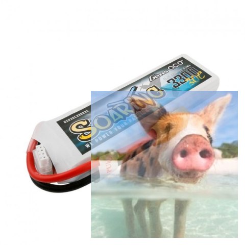 3300mAh 11.1V 30C SOARING Gens Ace z XT90 3300mAh 11.1V 30C SOARING Gens Ace z XT90