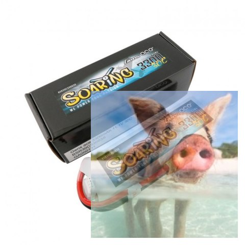 3300mAh 11.1V 30C SOARING Gens Ace z XT90 3300mAh 11.1V 30C SOARING Gens Ace z XT90