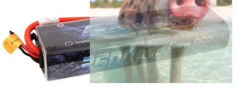 3500mAh 7.4V 25C HardCase Gens Ace 3500mAh 7.4V 25C HardCase Gens Ace