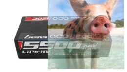5500mAh 7.6V 120C 2S2P HardCase Gens Ace