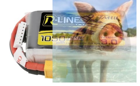 1050mAh 22.2V 120C TATTU R-Line Gens Ace 1050mAh 22.2V 120C TATTU R-Line Gens Ace