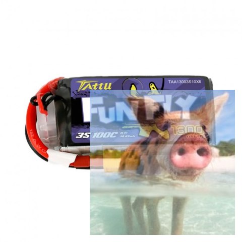 1300mAh 11.1V 100C Funfly Series Gens Ace XT60