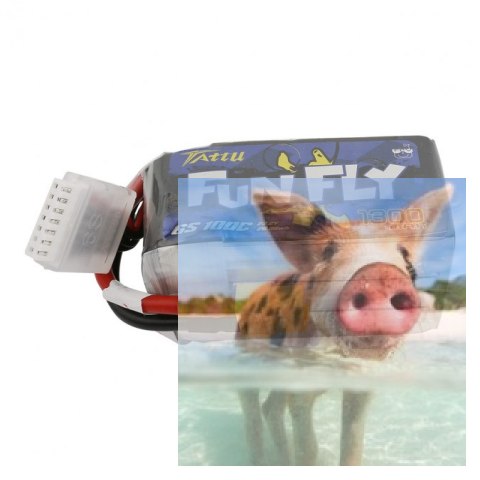 1300mAh 22.2V 100C Tattu Funfly Series Gens Ace