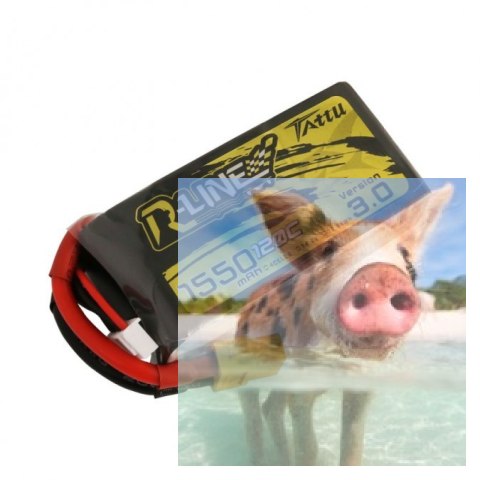 1550mAh 14.8V 120C TATTU R-Line Gens Ace 1550mAh 14.8V 120C TATTU R-Line Gens Ace