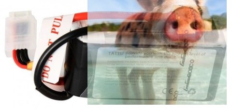 1550mAh 14.8V 45C TATTU Gens Ace 1550mAh 14.8V 45C TATTU Gens Ace