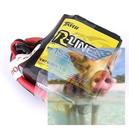 1550mAh 14.8V 95C R-Line Square Gens Ace