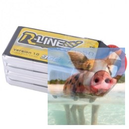 1550mAh 14.8V 95C TATTU R-Line Gens Ace z wpinanym przewodem balansera