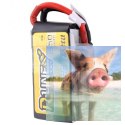 1550mAh 14.8V 95C TATTU R-Line Gens Ace z wpinanym przewodem balansera