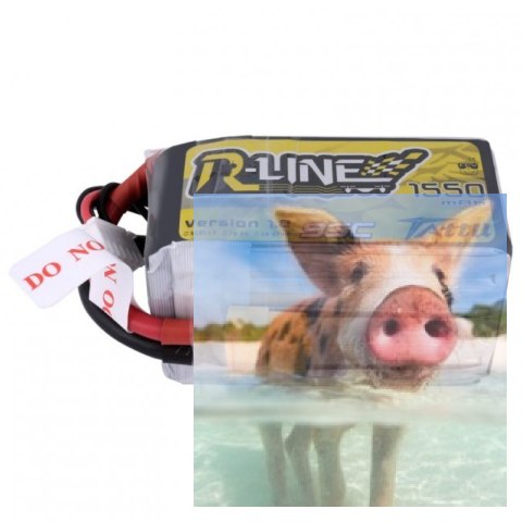 1550mAh 18.5V 95C TATTU R-Line Gens Ace 1550mAh 18.5V 95C TATTU R-Line Gens Ace