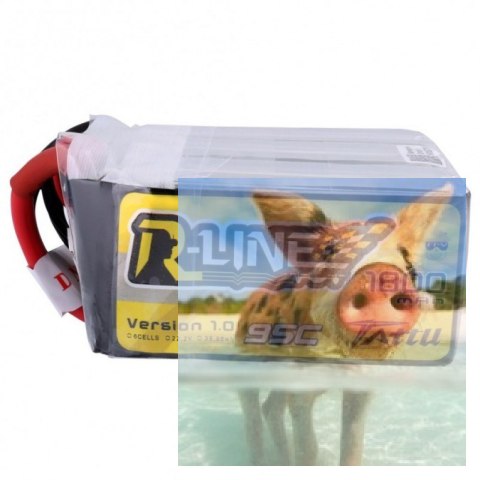 1800mAh 22.2V 95C TATTU R-Line Gens Ace 1800mAh 22.2V 95C TATTU R-Line Gens Ace