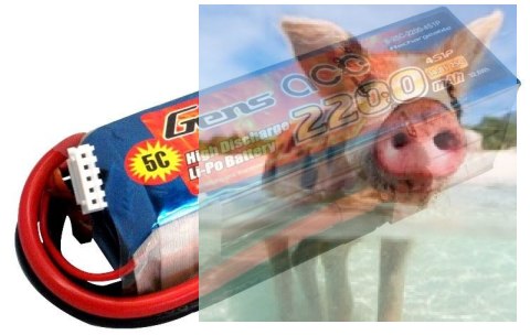 2200mAh 14.8V 25C Gens Ace 2200mAh 14.8V 25C Gens Ace