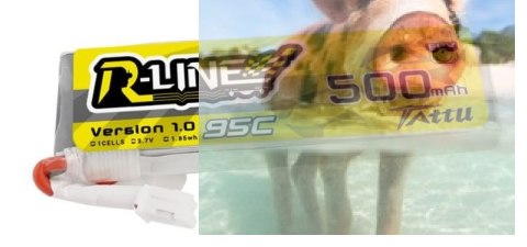 500mAh 3.8V 95C JST-XH R-Line 500mAh 3.8V 95C JST-XH R-Line