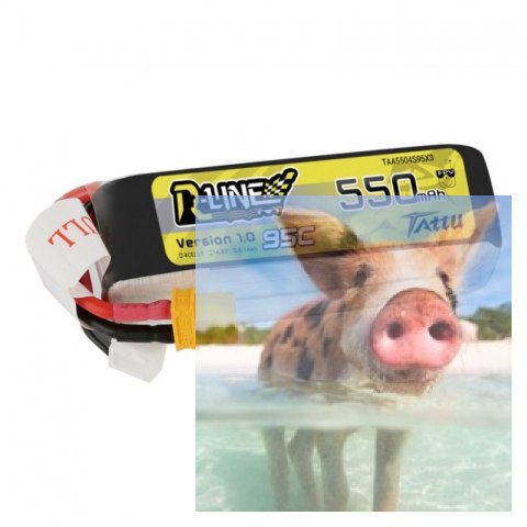 550mAh 14.8V 95C Tattu R-Line Gens Ace