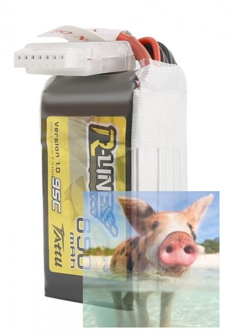 650mAh 22.2V 95C TATTU R-Line Gens Ace 650mAh 22.2V 95C TATTU R-Line Gens Ace