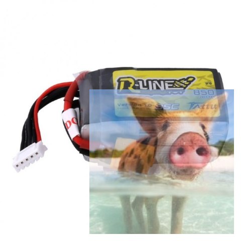 850mAh 14.8V 95C XT60 TATTU R-Line Gens Ace 850mAh 14.8V 95C XT60 TATTU R-Line Gens Ace