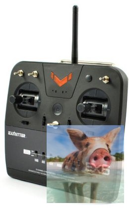 Exmitter EX6 6CH 2.4GHz USZKODZONY POSERWISOWY