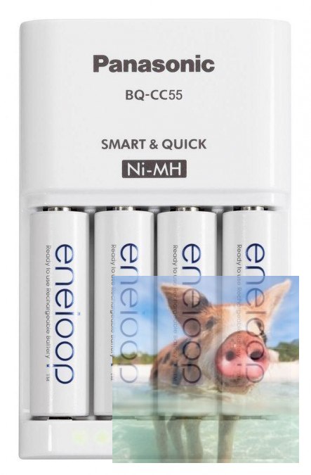Ładowarka Eneloop BQ-CC55E Szybka + 4xAA Eneloop 1900mAh (AA/AAA) Ładowarka Eneloop BQ-CC55E Szybka + 4xAA Eneloop 1900mAh (AA/AAA)