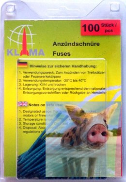 Lont świecy dymnej AX-60 - 100 szt