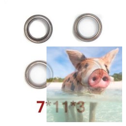 Łożysko 7x11x3mm 4szt. do WL A949-35