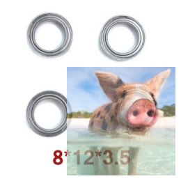 Łożysko 8x12x3.5mm 4szt. do WL A949-36