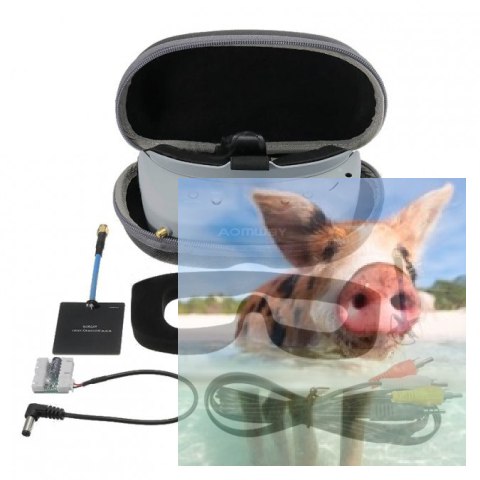 Gogle Aomway Commander V1 3D (5.8GHz, 40CH, 854x480, FOV32, DVR) Gogle Aomway Commander V1 3D (5.8GHz, 40CH, 854x480, FOV32, DVR)