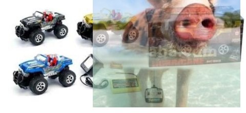 Jeep Cabrio 1:12 - Żółty Jeep Cabrio 1:12 - Żółty
