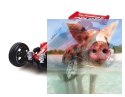 Kart Racing Car Mini 1:52 RTR 27/49MHz - Czerwony