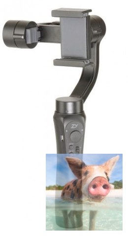 Stabilizator gimbal ręczny 3-osiowy Smooth-Q