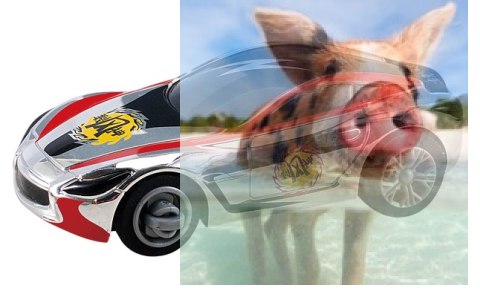 Whistling Car - 375cm, 3 pętle, most Whistling Car - 375cm, 3 pętle, most