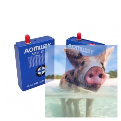 Zestaw Aomway Nexus V1 TX+RX 1080p 500m 500MHz Zestaw Aomway Nexus V1 TX+RX 1080p 500m 500MHz