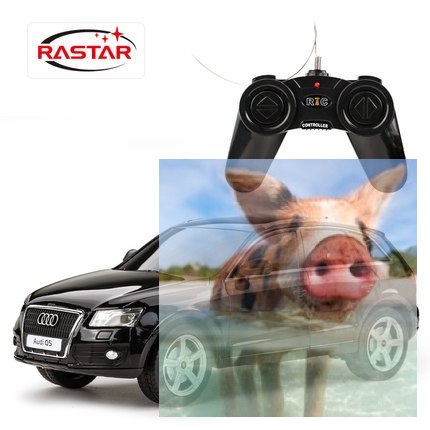 Audi Q5 RASTAR 1:24 RTR (zasilanie na baterie AA) - Czarny Audi Q5 RASTAR 1:24 RTR (zasilanie na baterie AA) - Czarny
