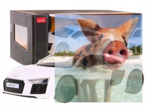 Audi R8 2015 1:14 RTR (zasilanie na baterie AA) - biały Audi R8 2015 1:14 RTR (zasilanie na baterie AA) - biały