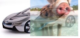 BMW i8 1:14 RTR (zasilanie na baterie AA) - srebrny