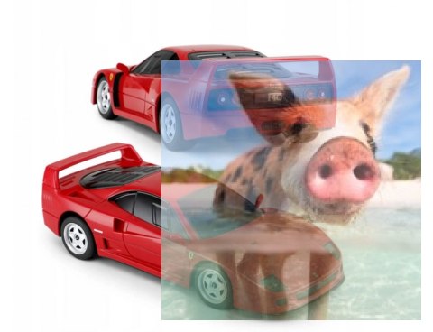 Ferrari F40 1:24, RTR - Czerwony Ferrari F40 1:24, RTR - Czerwony
