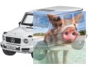 Mercedes-Benz G63 1:24 RTR (zasilanie na baterie AA) - biały